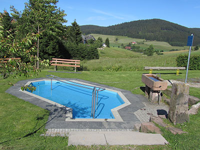Wassertretstelle am Winterberg bei Waldau
