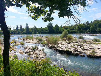 Isteiner Schwellen bei Breisach